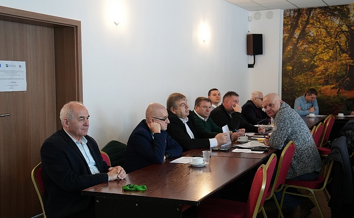 Członkowie WZ PDO obradują na posiedzeniu