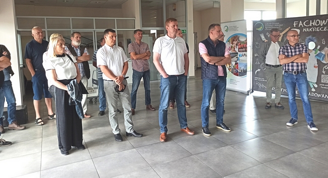 Zespół WZ PDO w Lubuskim Ośrodku Innowacji i Wdrożeń Agrotechnicznych